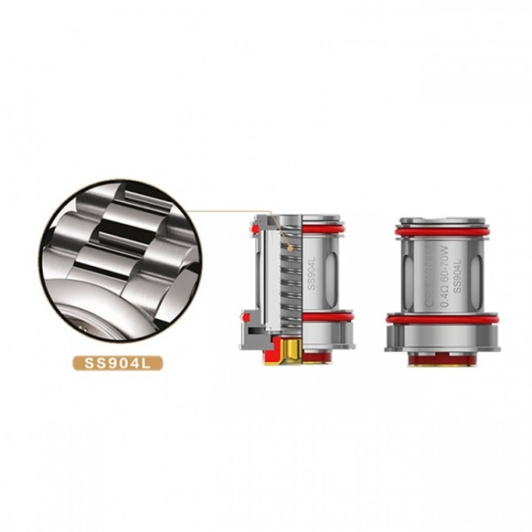 Coil Head - Uwell Crown 4 (SS904L)
